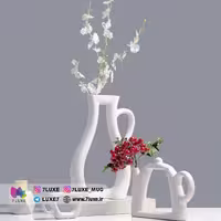 ست گلدان 3 تکه دیو و دلبر