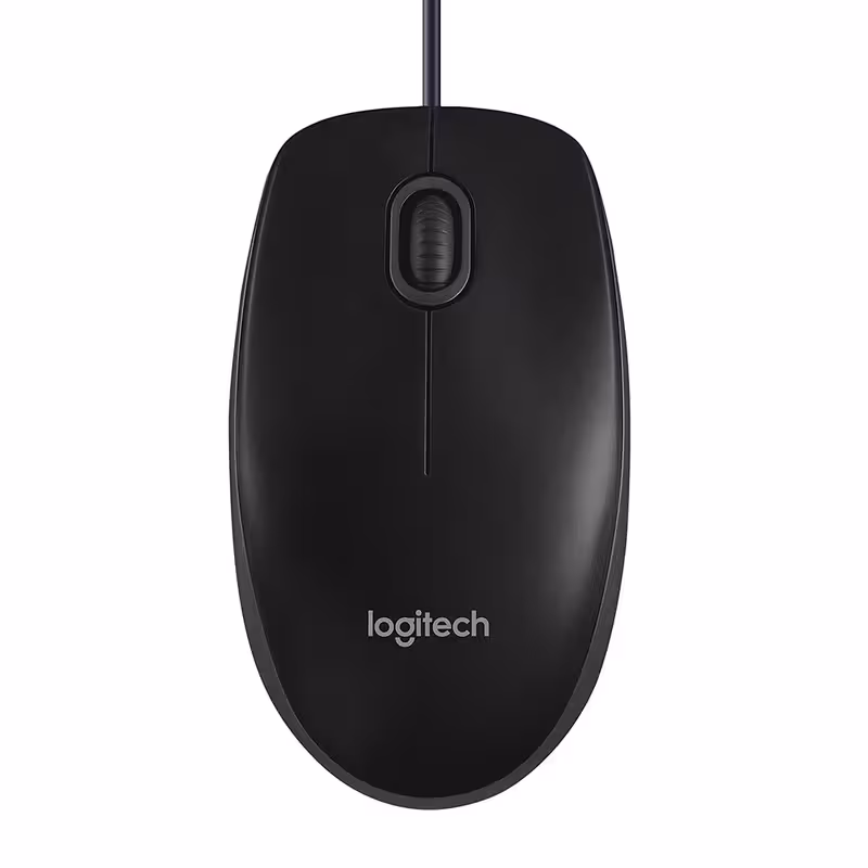 ماوس سیم دار لاجیتک مدل Logitech B100