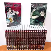مانگا جوجوتسو کایزن مجموعه 23 جلدی از جلد 0 تا 22 زبان انگلیسی