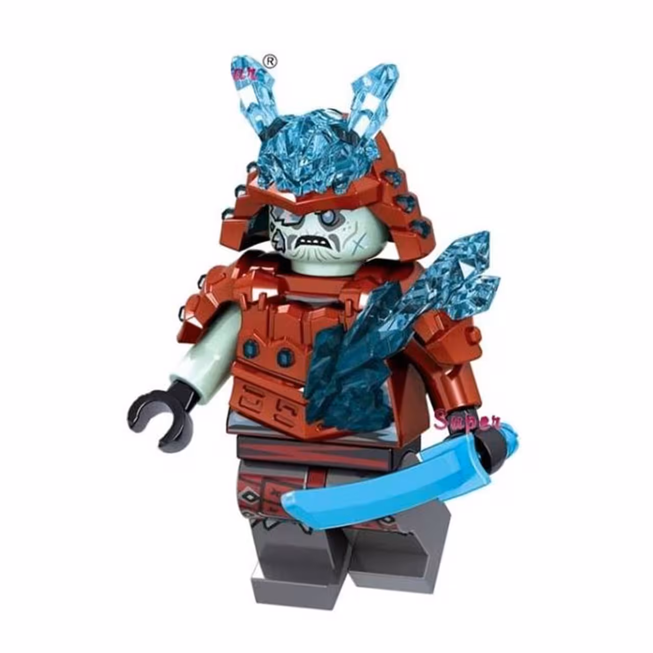 لگو مینی فیگور دوتایی نینجاگو مدل نینجا قرمز و Blizzard کد DG1002