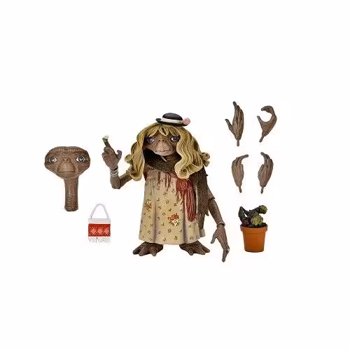 فیگور ای‌تی موجود فرازمینی E.T. the Extra-Terrestrial Elliott and E.T. طرح پیرزن