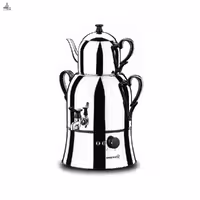 سماور برقی کرکماز NOSTA INOX BLACK مدل A 338