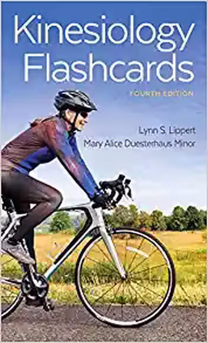 خرید و دانلود نسخه کامل کتاب Kinesiology Flashcards (4th Edition) - Original PDF