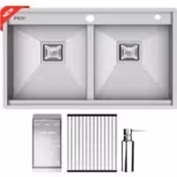 سینک دست ساز میکس پلاس مدل D274