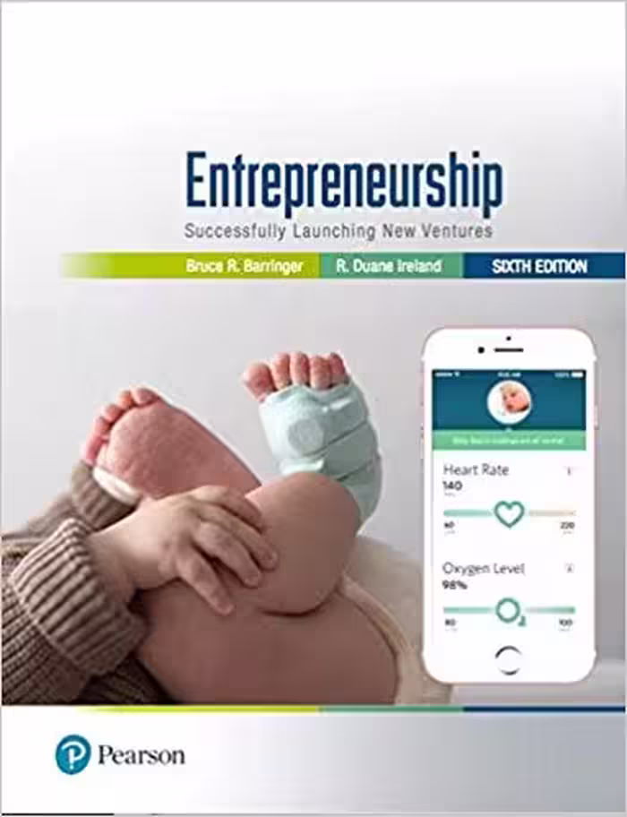 خرید و دانلود نسخه کامل کتاب Entrepreneurship: Successfully Launching New Ventures (6th Edition) - Image pdf with ocr