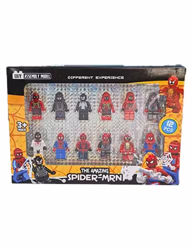 لگو 12 عددی اسپایدرمن SpiderMan کد 22643