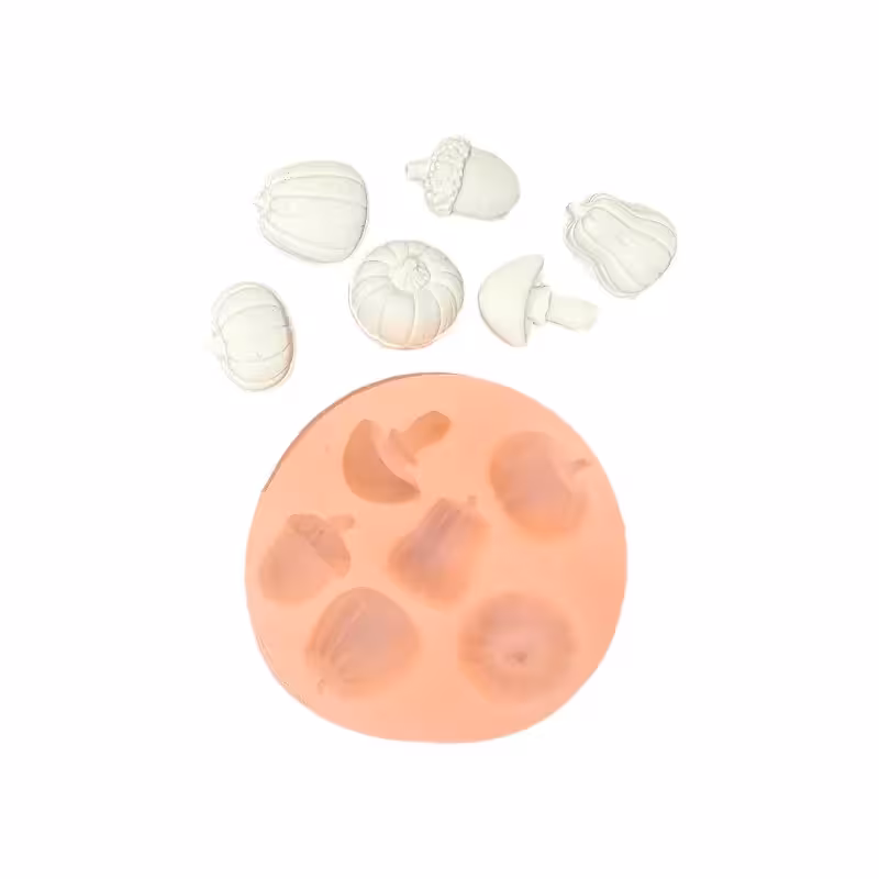 قالب سیلیکونی شیت کدو قارچ بلوط 3 سانتی