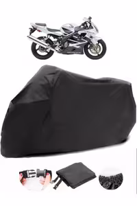 چادر موتورسیکلت مشکی AUTOEN HONDA CBR 600 F SPORT سازگار با برزنت موتور سیکلت سیاه Autoex