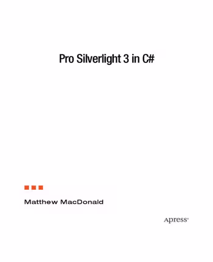 خرید و دانلود نسخه کامل کتاب Pro Silverlight 3 in C#
