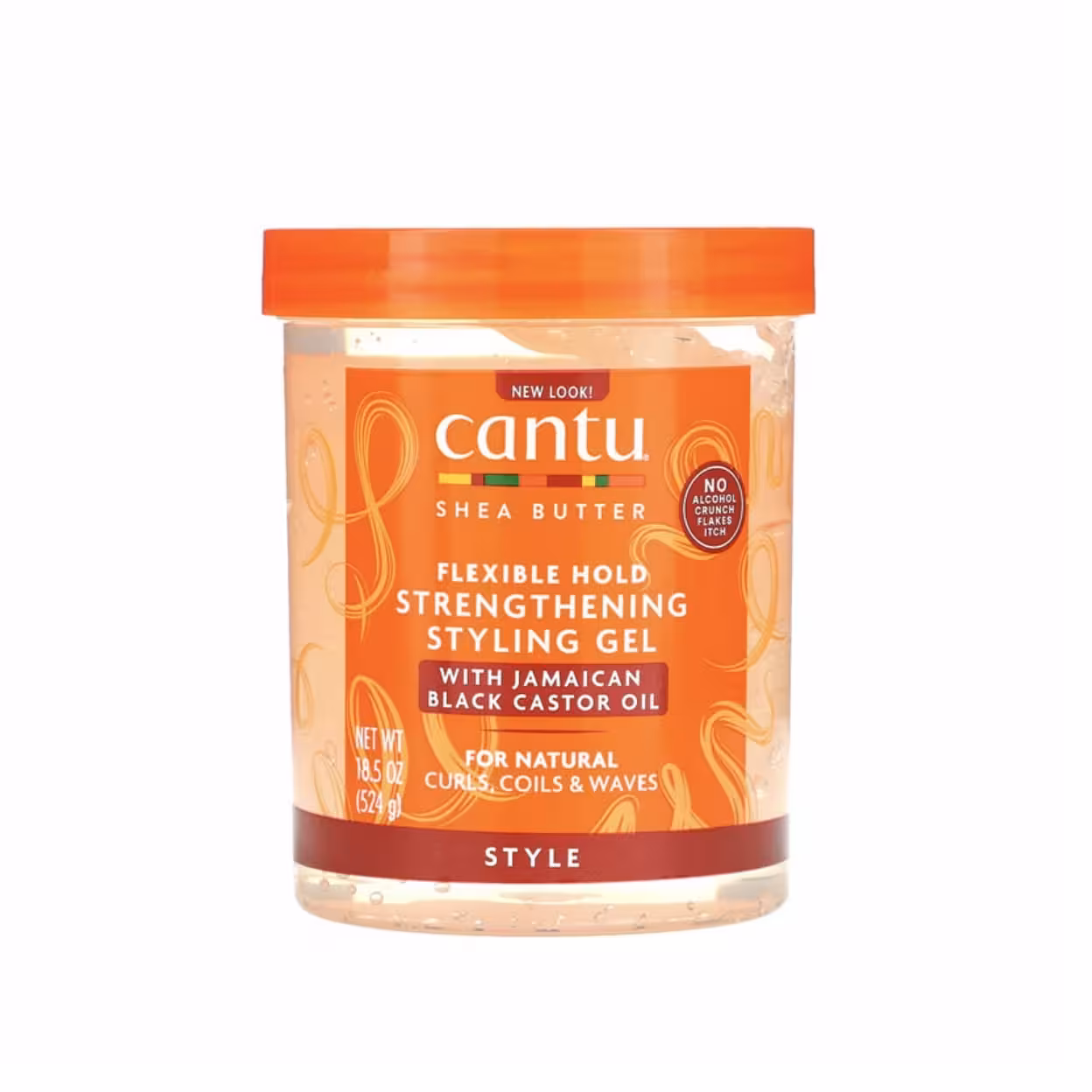 ژل مو کانتو روغن کرچک (مخصوص موی فر) | cantu hair styling