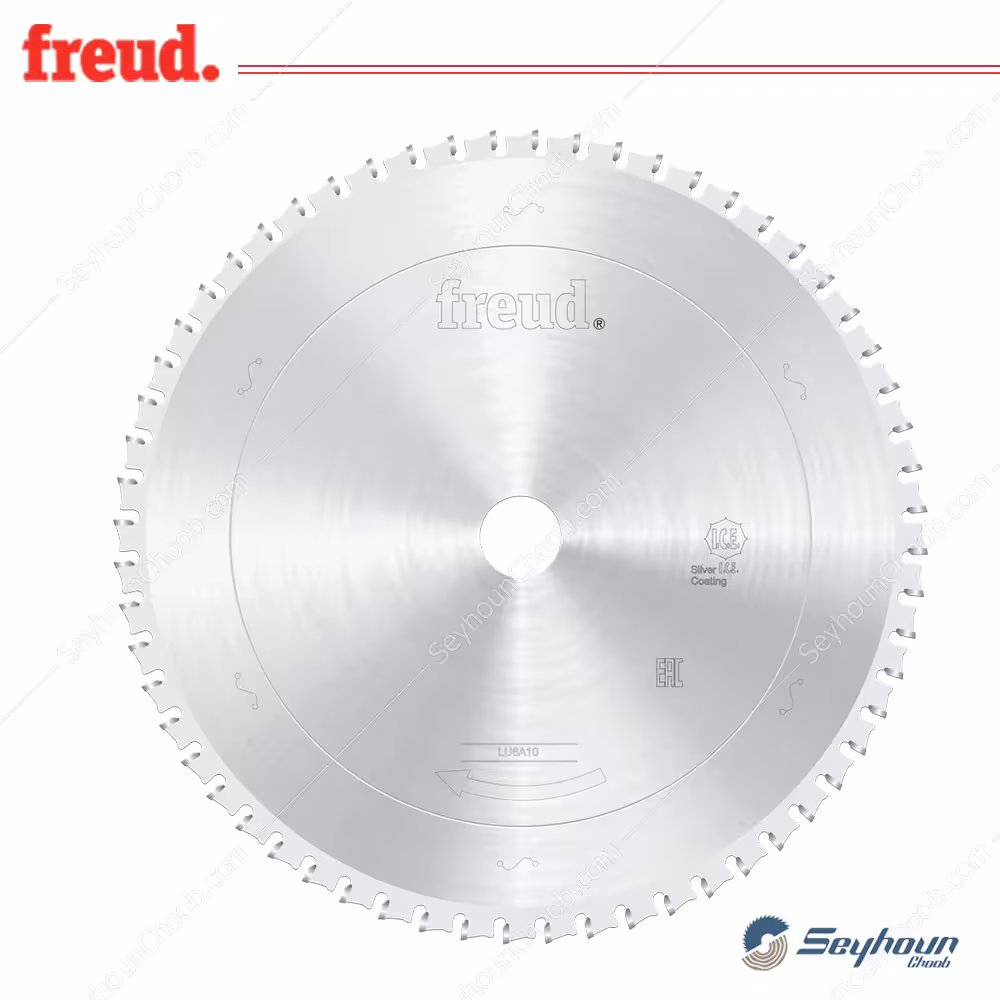 تیغ اره الماسه آهن بر قطر 25.5 سانتی متر 60 دندانه فرود مدل LU6A 1000 (گالوانیزه)