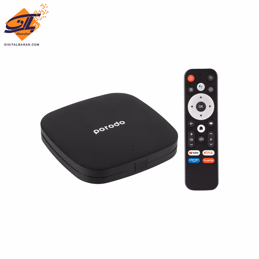 اندروید تی وی پرودو Porodo Android TV Box Video Streaming