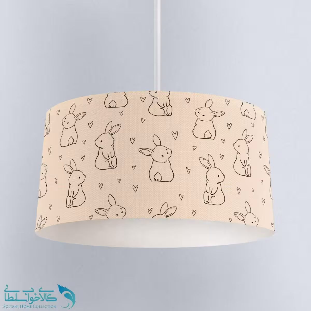 لوستر اتاق کودک طرح خرگوش کد A3052