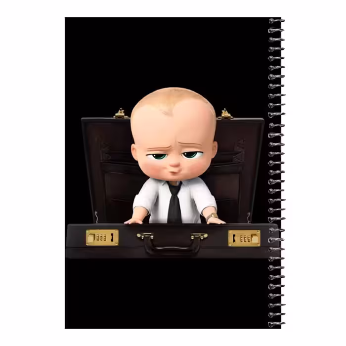 دفتر مشق 80 برگ اس جی مدل بچه رئیس