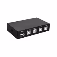 سوئیچ 4 پورت USB دستی وی نت V-SWUSBM04