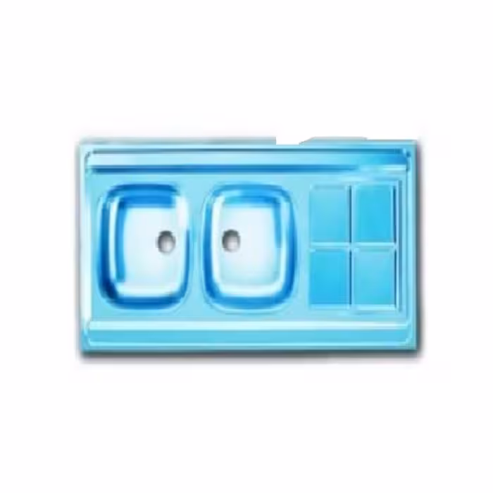 سینک معمولی دولگن آبی 60 × 120انجل  AKHAVAN SINK