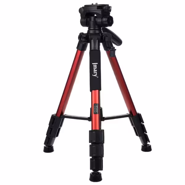 سه پایه دوربین جیماری (Jmary KP-2234 Camera Tripod (Red