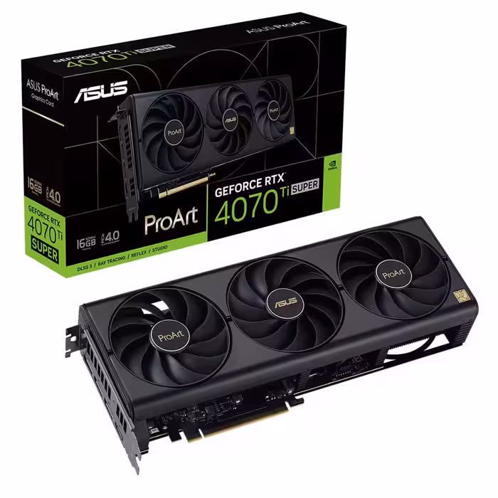 کارت گرافیک ایسوس ASUS ProArt RTX 4070 TI SUPER OC 16GB