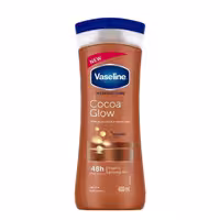 لوسیون بدن کاکائویی وازلین (Vaseline) مدل Cocoa Glow حجم 400 میلی لیتر
