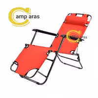 صندلی تخت شو ساحلی کمپینگ تاشو MB-THISTAR YZ-5 بالش دار - کمپ آراس