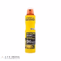 اسپری ضد تعریق زرد لورآل اینوینسیبل اسپورت Invincible