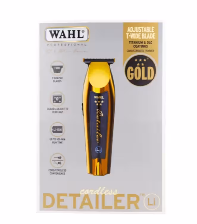 ماشین اصلاح وال مدل دیتیلر ال آی گلد بی سیم اصل(26ماه گارانتی)