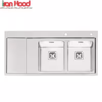 سینک پرنیان استیل Ps 1216 توکار