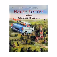 کتاب رمان Harry Potter and the chamber of secrets book 2 مصور