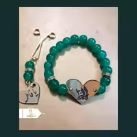 50عدد دستبند پلاک دار به همراه گیره روسری