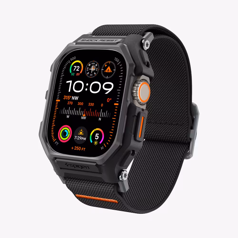 بند و گارد اپل واچ اولترا برند اسپیگن مدل Spigen Lite Fit Pro for Apple Watch Ultra 49mm