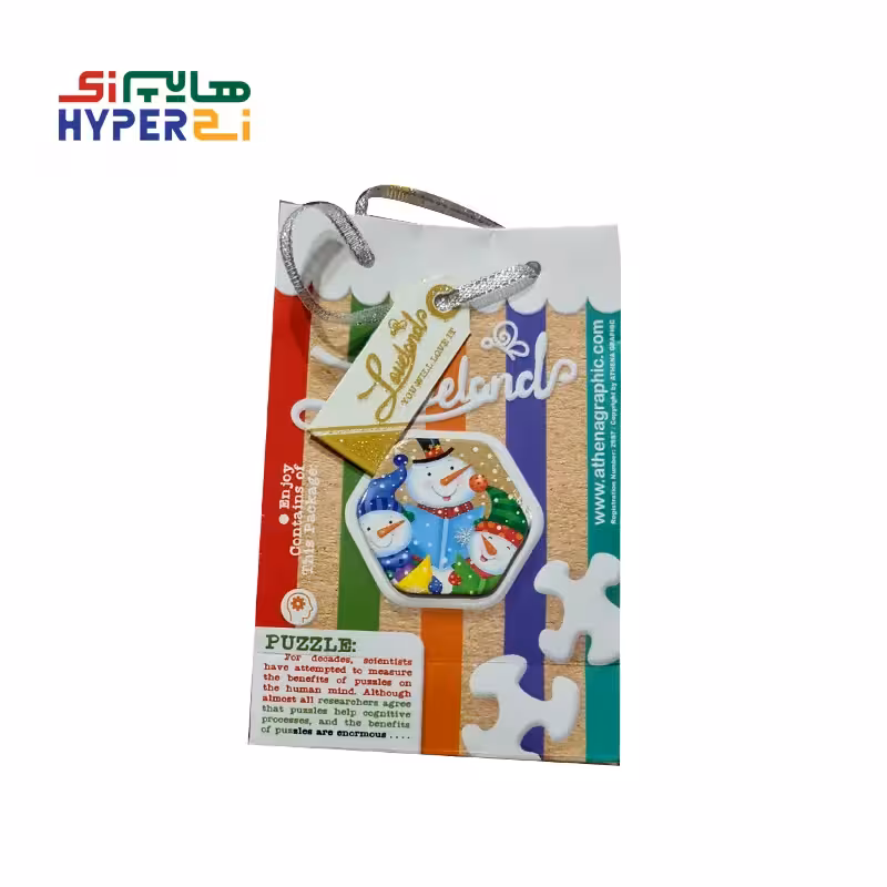 پازل پاکتی 18 تکه آتنا طرح10Atena