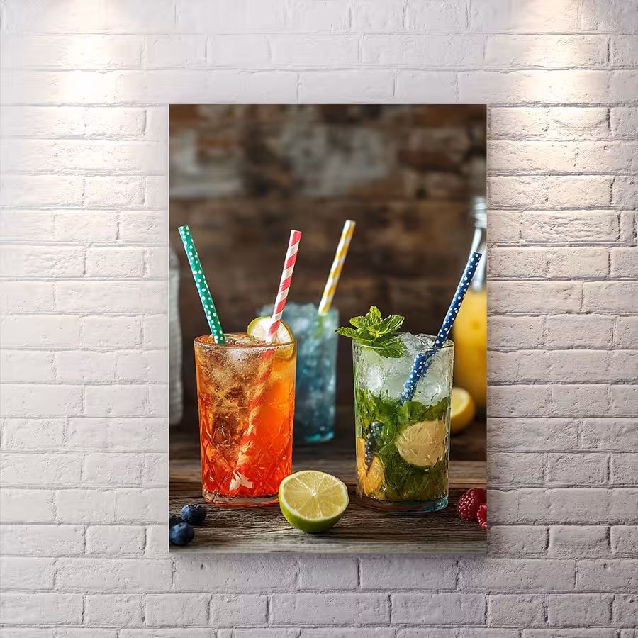 تابلو شاسی کافی شاپ طرح نوشیدنی HQCs-2541