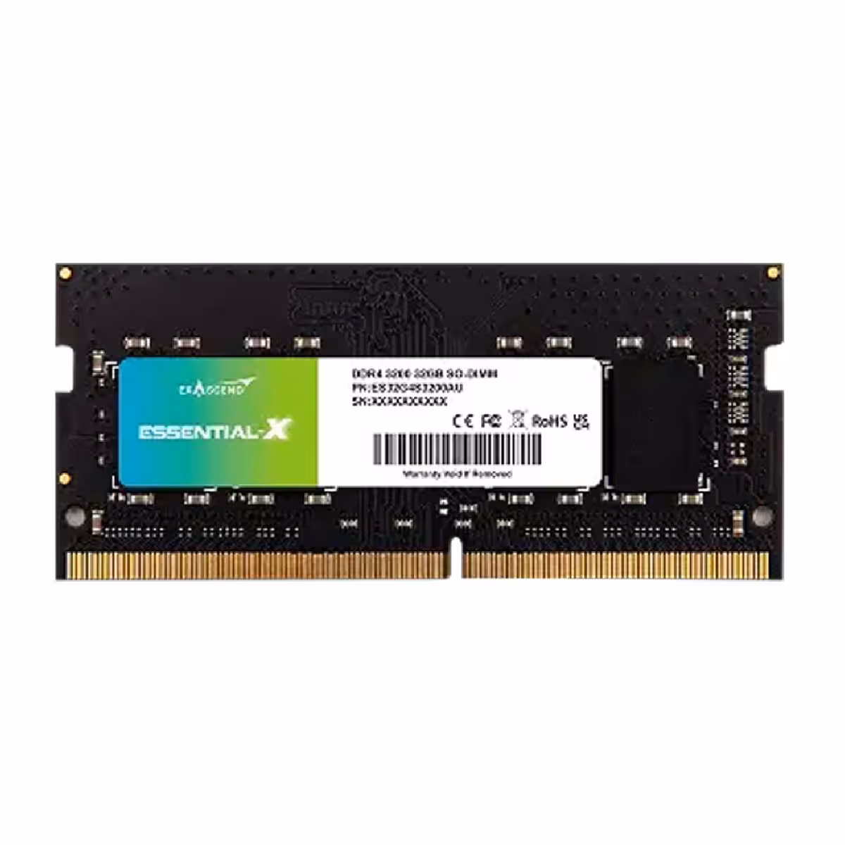 قیمت رم اگزاسند لپ‌تاپی Essential X DDR4 8GB 3200MHz