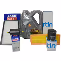 خرید پکیج تعویض روغن پژو پارس XU7 ریسان با صافی بنزین (استاندارد) | اتوموبی