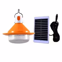 چراغ کمپینگ LED شارژی با پنل خورشیدیUFO