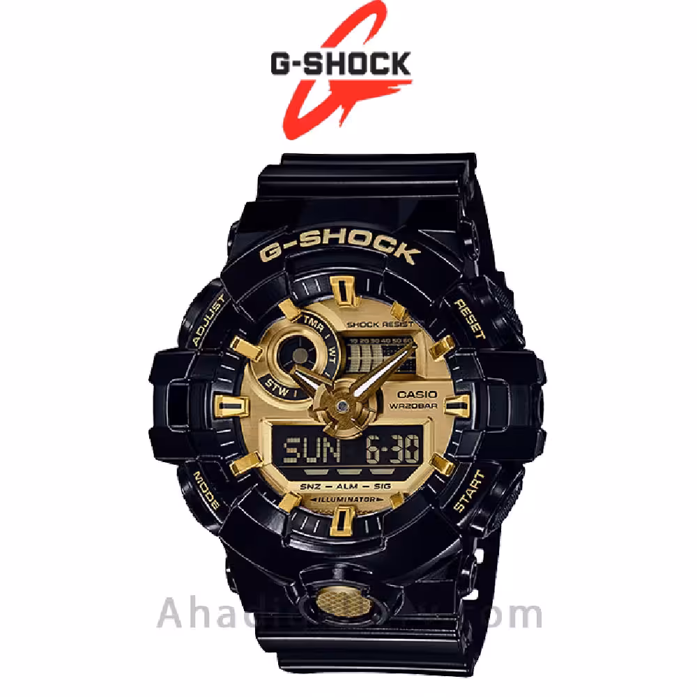 ساعت مچی کاسیو سری جی شاک مدل GA-710GB-1ADR