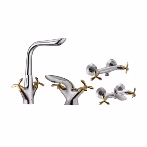 ست شیر آلات درخشان مدل آنتیک