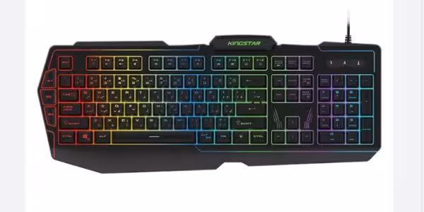 کیبورد گیمینگ KEYBOARD KINGSTAR GAMING KB172G
