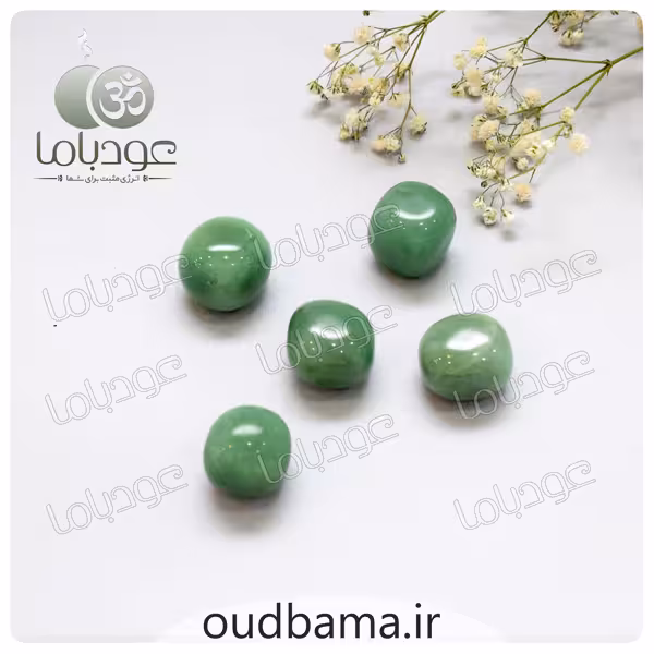 سنگ اونتورین اصل تامبل سنگ شانس ، ثروت و موفقیت و چاکرای قلب