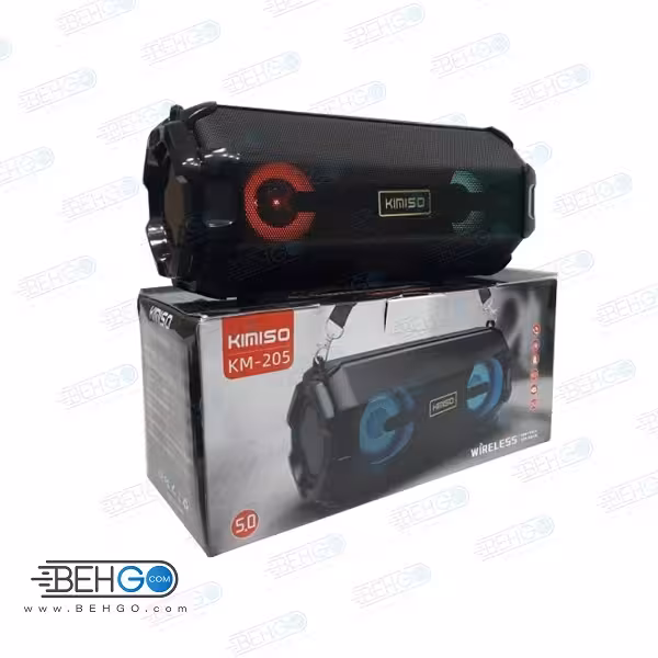 اسپیکر بلوتوث قابل حمل برند KIMISO مدل KM-205