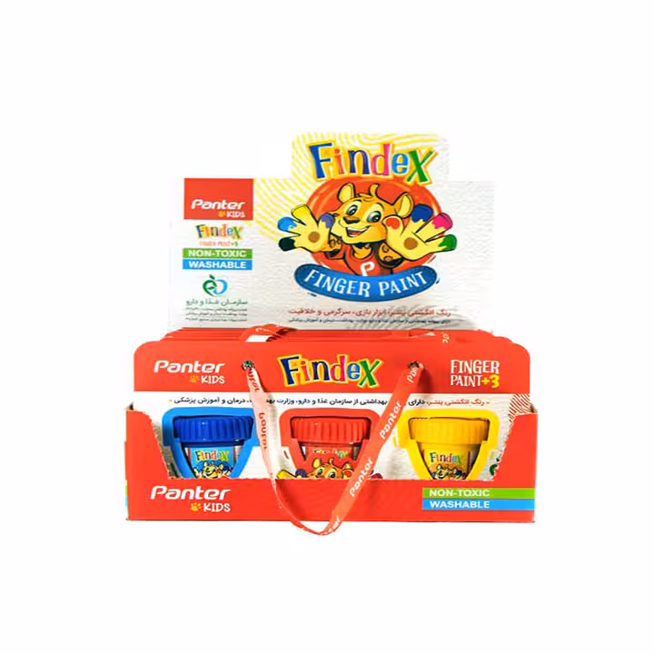 رنگ انگشتی پنتر findex جعبه 3 رنگ