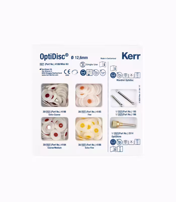 مینی کیت 120عددی دیسک کر- Kerr Opti Disc Mini