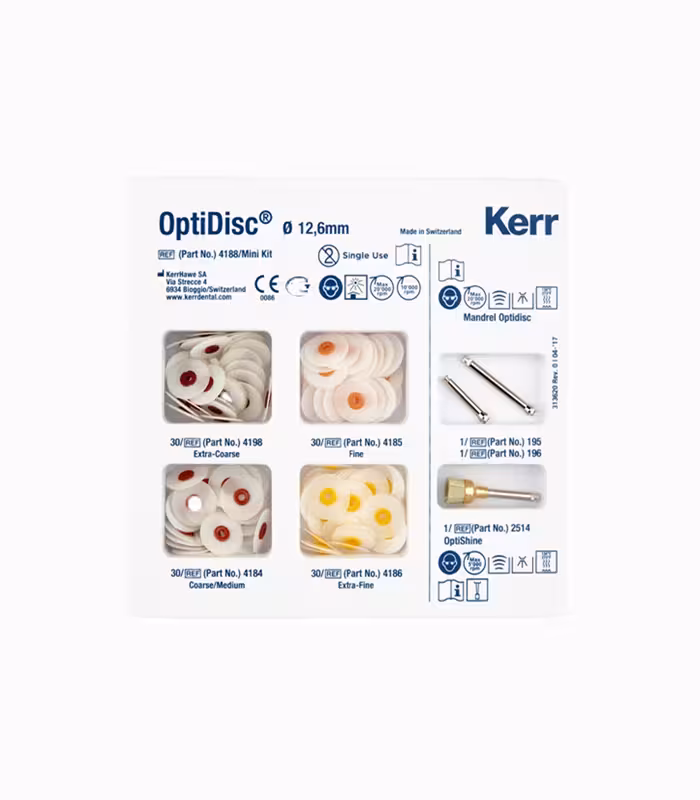 مینی کیت 120عددی دیسک کر- Kerr Opti Disc Mini