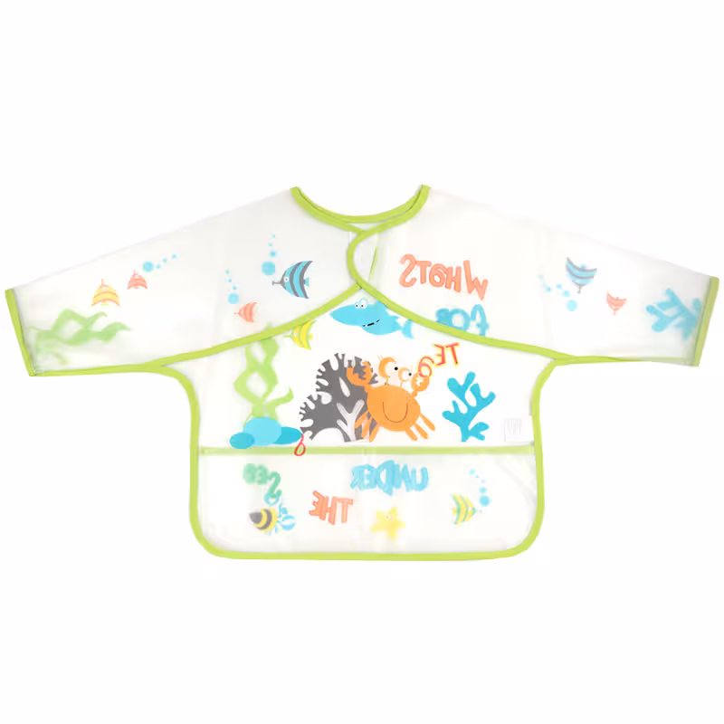 پیشبند آستین دار غذاخوری طرح اسپرت