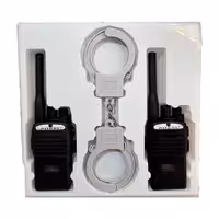 اسباب بازی بیسیم و دستبند پلیس مدل WELKIE TALKIE