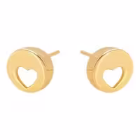گوشواره طلا 18 عیار زنانه تاج مدل A410/1