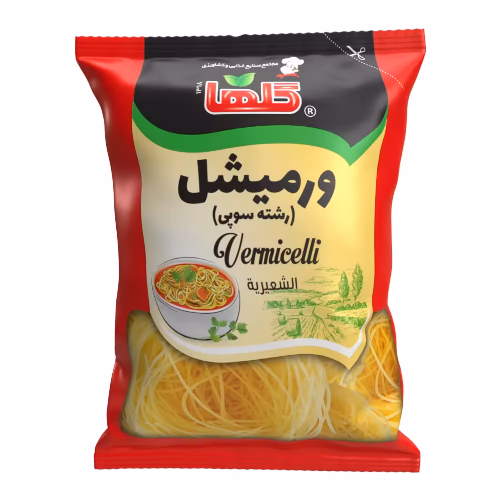 رشته ورمیشل 150 گرم - سلفون