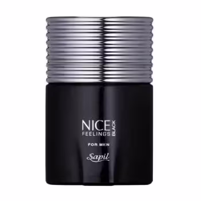 ادکلن مردانه نایس NICE مشکی ساپیل Nice Feelings حجم 75 میل