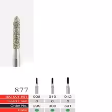 فرز الماسی دسته نقره ای BTM مدل Torpedo 877 - فروشگاه تخصصی دندانپزشکی سپیرا