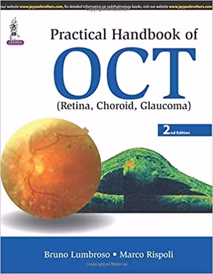 خرید و دانلود نسخه کامل کتاب Practical Handbook of Oct Retina, Choroid, Glaucoma 2nd Edition